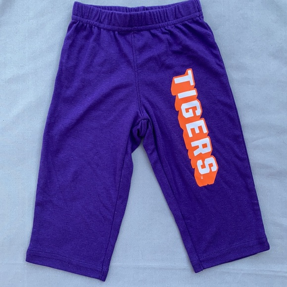 Rivalry Threads Kids Unisex Size 6-9 Month, Clemson Tiger Orange & Purple set. - Picture 5 of 7